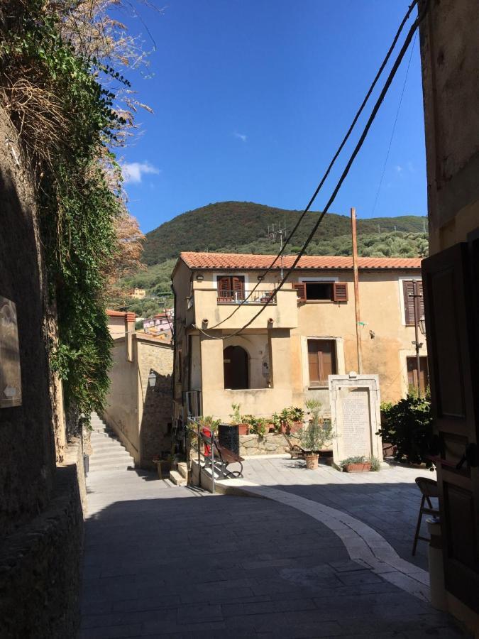 Ferienwohnung La Casa Del Maestro Attico Pisciotta Exterior foto